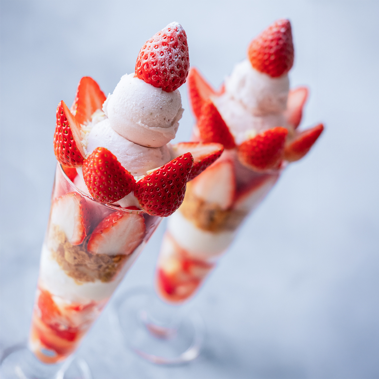 あきひめ苺パフェ